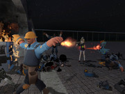 【GMOD】 THE BLU ENGIES AND TEAM JUSTICE!