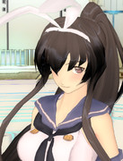 大和さん、白うさみみも試す