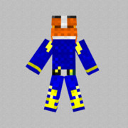 【マイクラ】鎧武のオレンジ頭【サンプル】