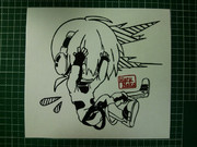 切り絵　コノハ