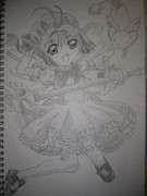 木之本桜　【アナログ絵】　完成