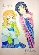 桐乃＆あやせ 【描いてみた】