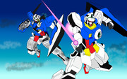 【BGF】ガンダムAGE-1&ガンダムエクシア【不参加組】