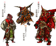  勝手に想像東方鬼キャラ昔の姿　その二