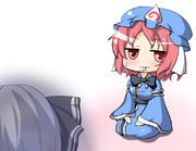 『半霊？ いえ、知らない子ですね』