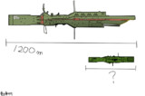 標準戦艦って何メートルだっけ？