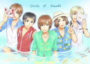 Circle of friends in 石垣島