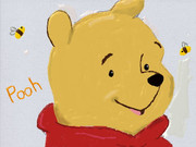 【絵心教室】くまのプーさん