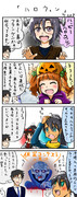 アイマス４コマまんが「ハロウィン」