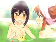 先輩とお風呂!!!