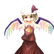 変顔を試みる妹様