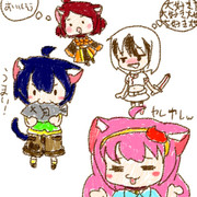 文化祭でこんな絵出したお！