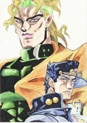 色鉛筆でジョジョ3部