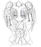 ツル姫 ニコニコ静画 イラスト