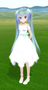 【MMD】Tda式ちびミクワンピース