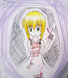 学園祭展示イラスト【魔女の家(ネタバレ注意)】