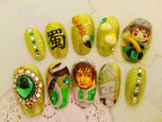 【痛ネイル】真三國無双の馬岱を描いてみた。