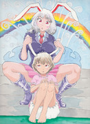 ねえ。てゐ。ちょっとさわらせて！