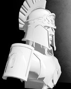 そんな装備の石膏像