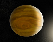 ガス惑星描いてみた