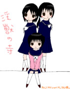 【描いてみた】淫獣の寺【レジ×日和×LIQU＠。】