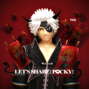 LET'S SHARE! POCKY!(`∀▼)