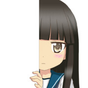 ちらっと初雪ちゃん