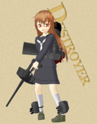 【MMD艦これ】 望月モデル配布