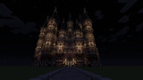 【Minecraft】茶色い屋根の城