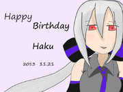 Happy Birthday Haku
