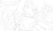 みきみき（線画）