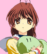 マウスでCLANNAD渚描いてみた