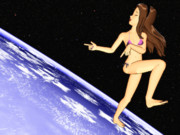 「水瀬伊織と星井美希、宇宙に到達。」支援