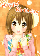Happy Birthday唯ちゃん