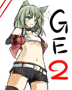 ナナの服を着てみたエリナさん