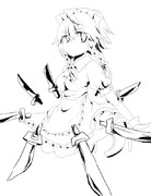 咲夜さん塗り絵