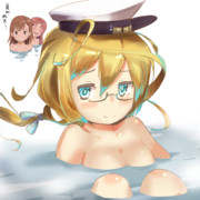 はっちゃん入渠中