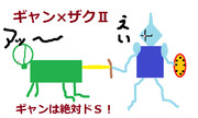 ギャン×ザクⅡ