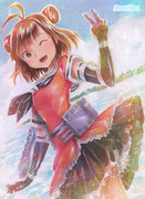 艦隊のアイドル、那珂ちゃんだよー！よっろしくー！ 