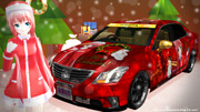 【MMD】ルカXmas仕様痛車テクスチャ配布