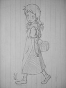 落書き「こんにちはアン」