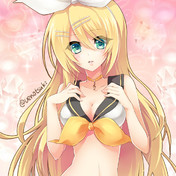 座敷ウサギ ニコニコ静画 イラスト