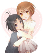 ゆきまこちゃんぎゅー