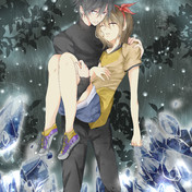 霧雨が降る森 ニコニコ静画 イラスト