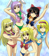 鬼畜魔理沙でセラムン下着を着てみた