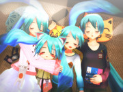 川|の字になって寝るスタイル