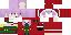【Minecraft  スキン】結月ゆかりクリスマスカラー