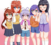 のんのんびより立ち絵