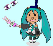 マウスではちゅねミク描いてみた