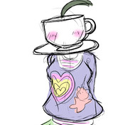 ティーカップマン ニコニコ静画 イラスト